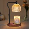 Hearthglow Crystal Candle Warmer Lamp with Dimmer & Timer