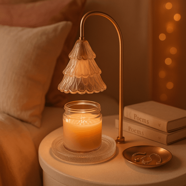 ai-generated-20260714-104531-jyklms Hearthglow Candle Warmer Lamp with Timer, Dimmer & Adjustable Height
